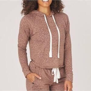 Glyder Rocky super‎ soft Hoodie and Joggers in Cocoa Leopard